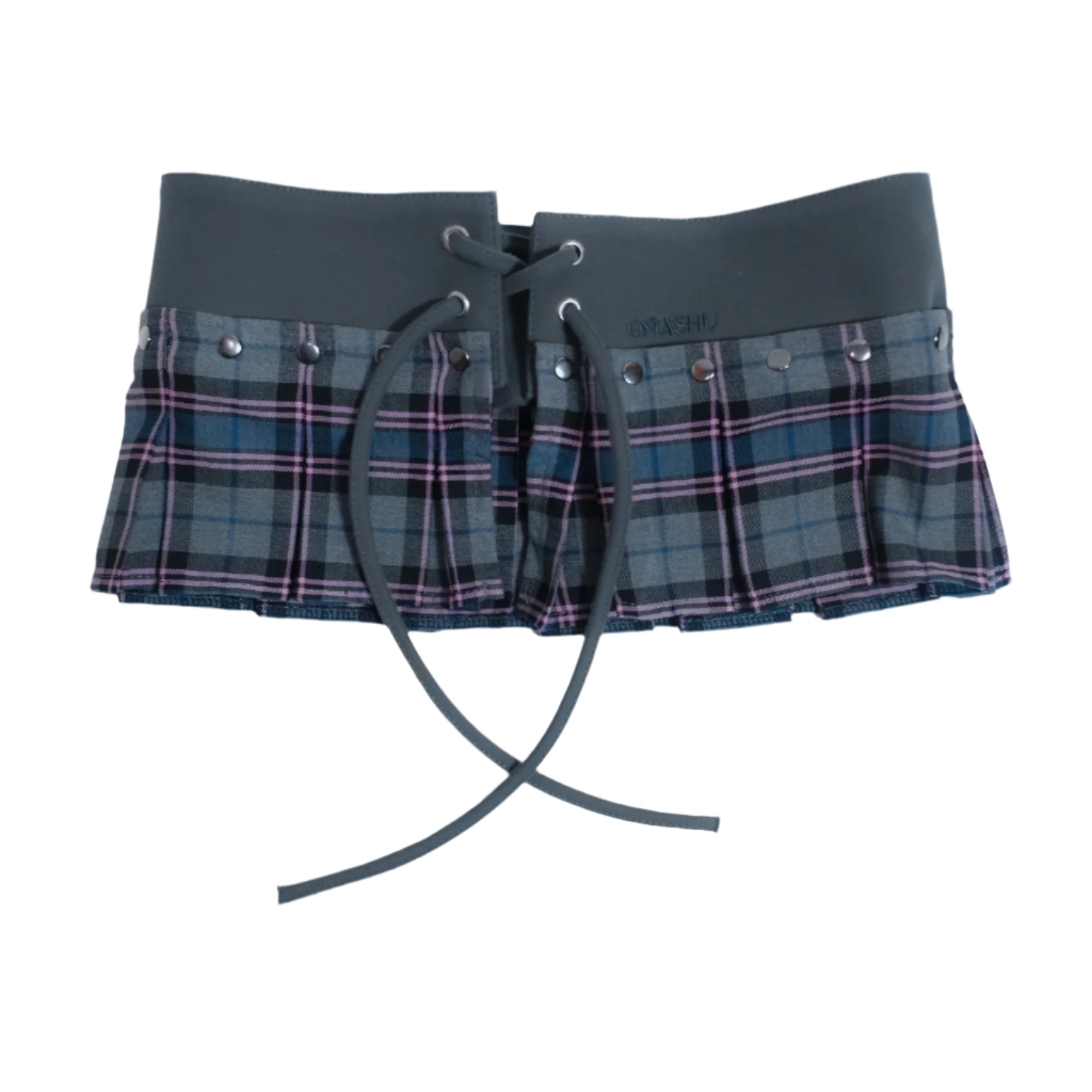 Snap belt skirt attached