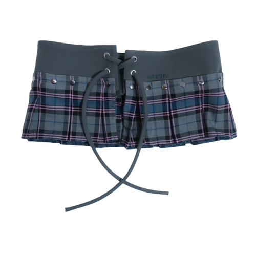 Snap belt skirt attached