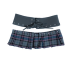 Snap belt skirt detachable 