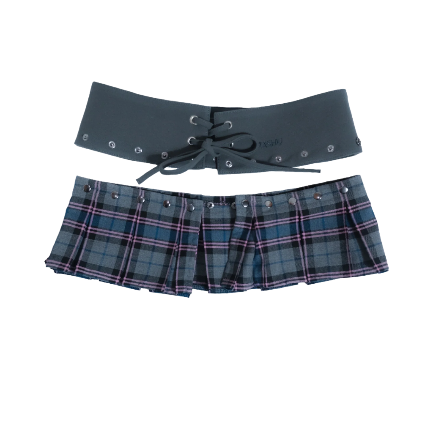 Snap belt skirt detachable 
