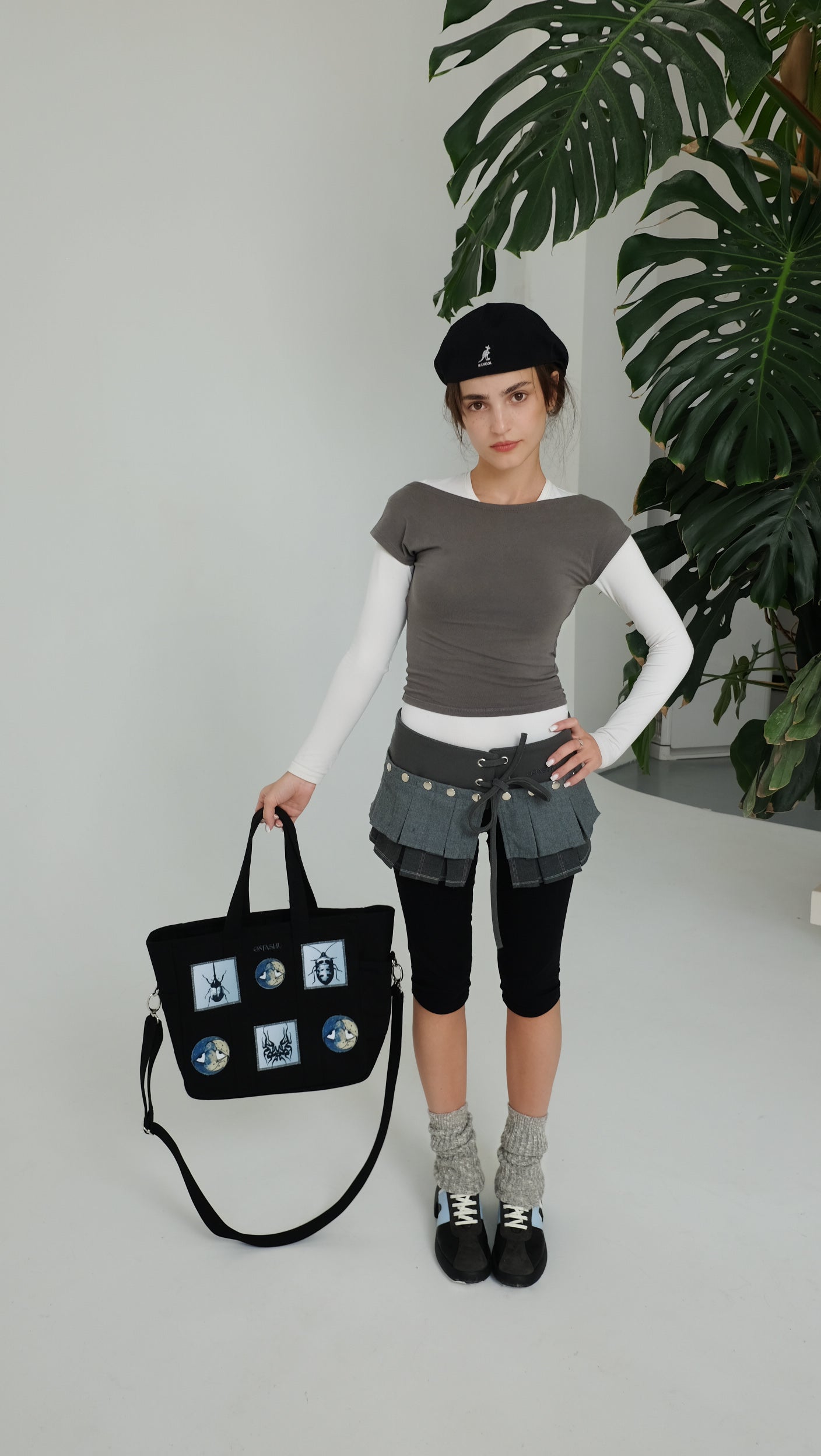 Patchwork Carry-All Insects Bag