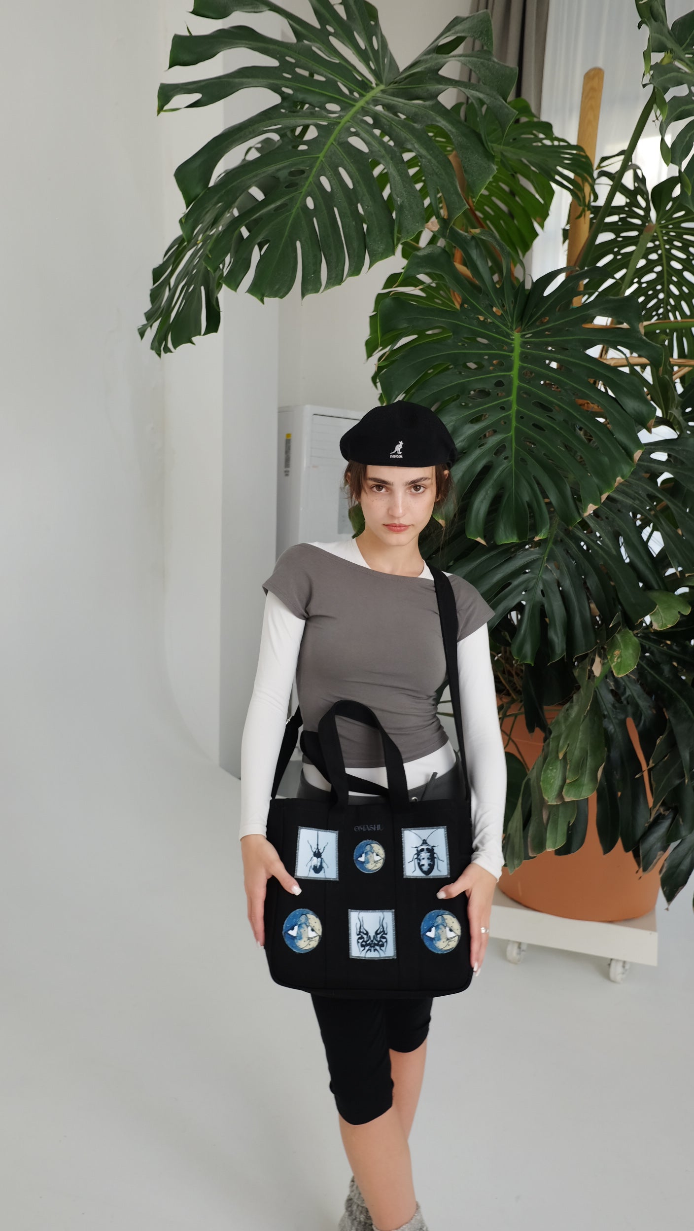 Patchwork Carry-All Insects Bag