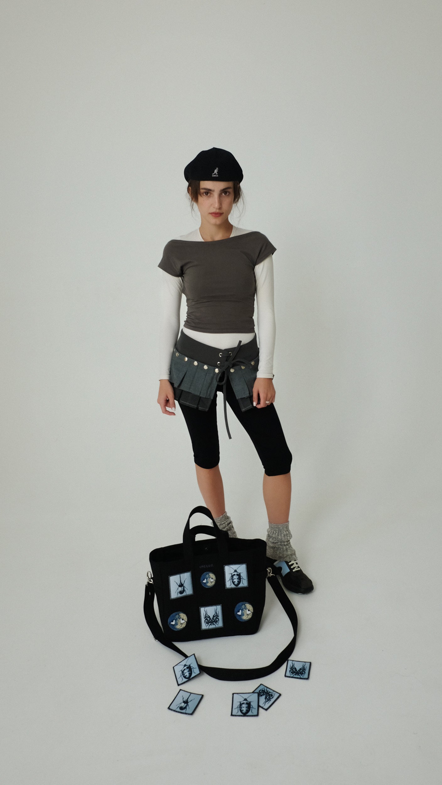Patchwork Carry-All Insects Bag