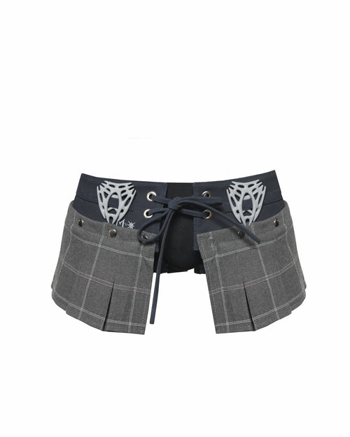 Cleo Snap Belt Skirt