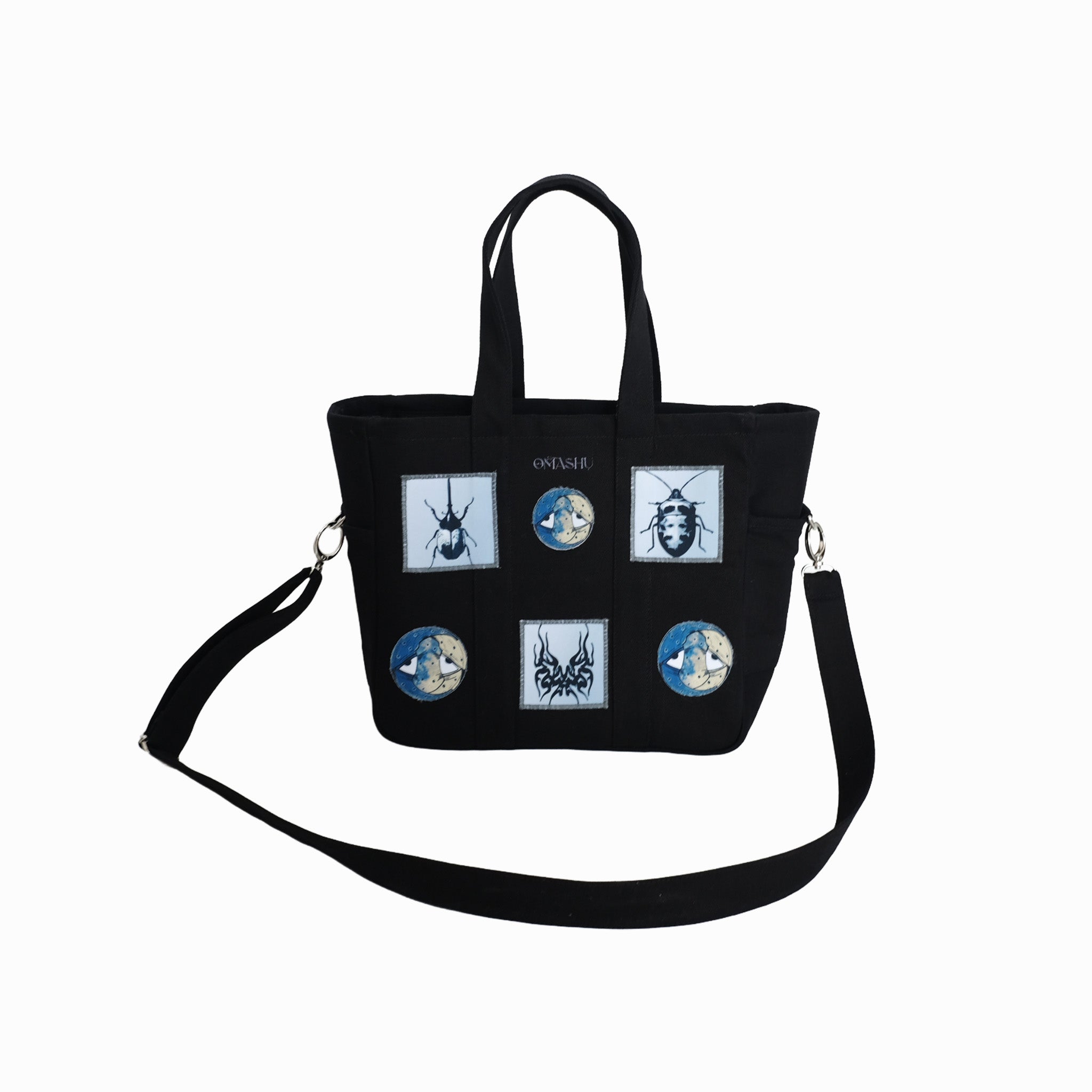 Patchwork Carry-All Insects Bag