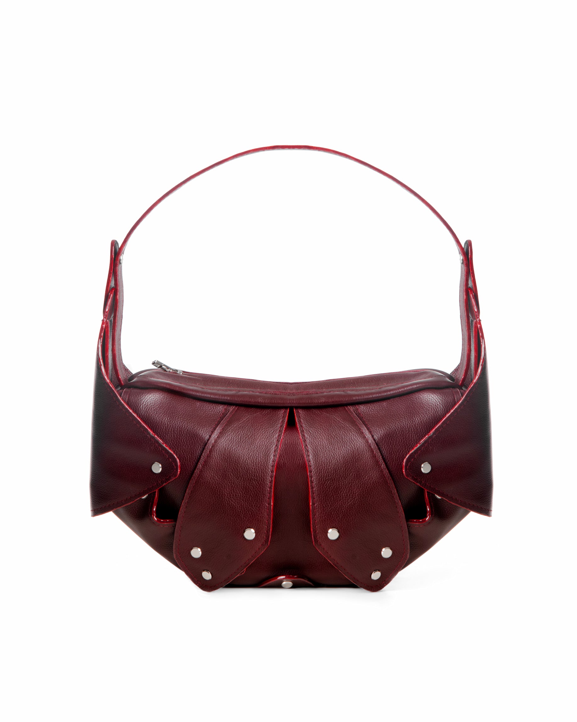 AURA Handbag - Crimson